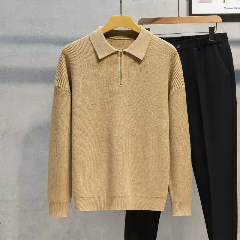 Antonios half zipper sweater