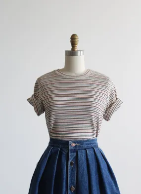 autumns end striped tee