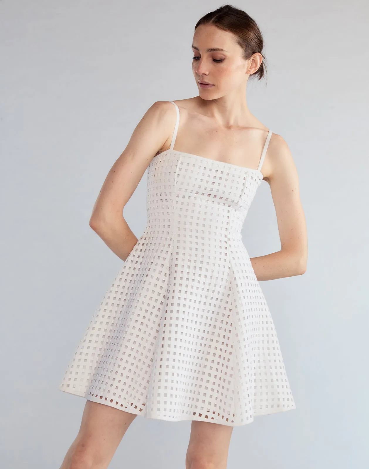 Birdcage Mini Dress