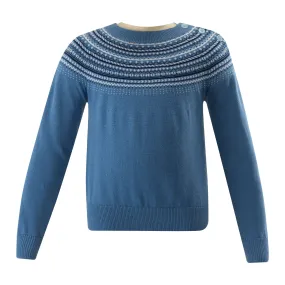 Blue Fairisle Sweater