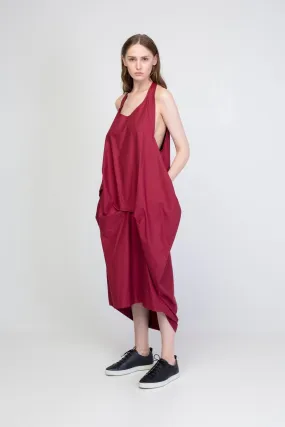 Bordo Balloon Dress