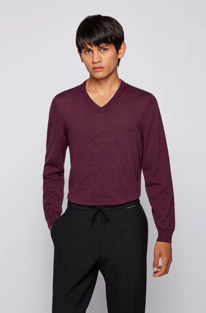 BOSS Baram-L Knitwear in Purple