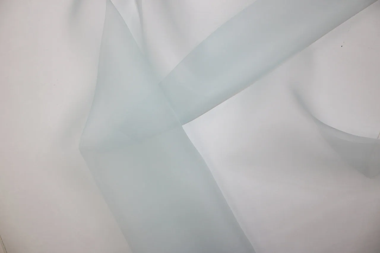 Calamo Silk Organza - Sea Glass