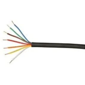 CCI 547070408 Barogation Sprinkler Cable, 18 AWG Wire, 7 -Conductor, Thermoplastic Insulation, 30 V :SPOOL: QUANTITY: 1