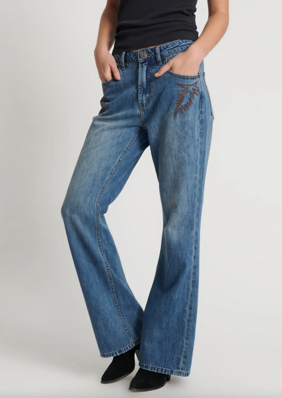 Charlie HW Boot Jean West Blue