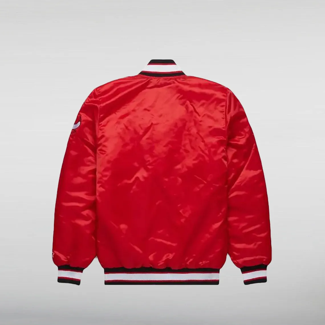 Chicago Bulls Red Satin Jacket