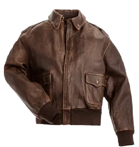 Classic A2 Aviator Bomber Jacket for Men – Elevate Style