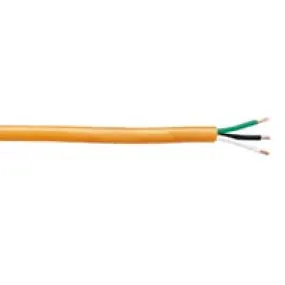 Coleman Cable Systems Round Orange Service Cord-Vinyl