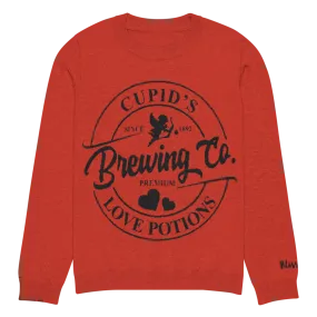 Cupid's Brewing Company Love Potions Personalized Knit Sweater