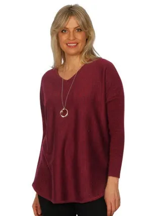 Emily Adams V Neck Knit