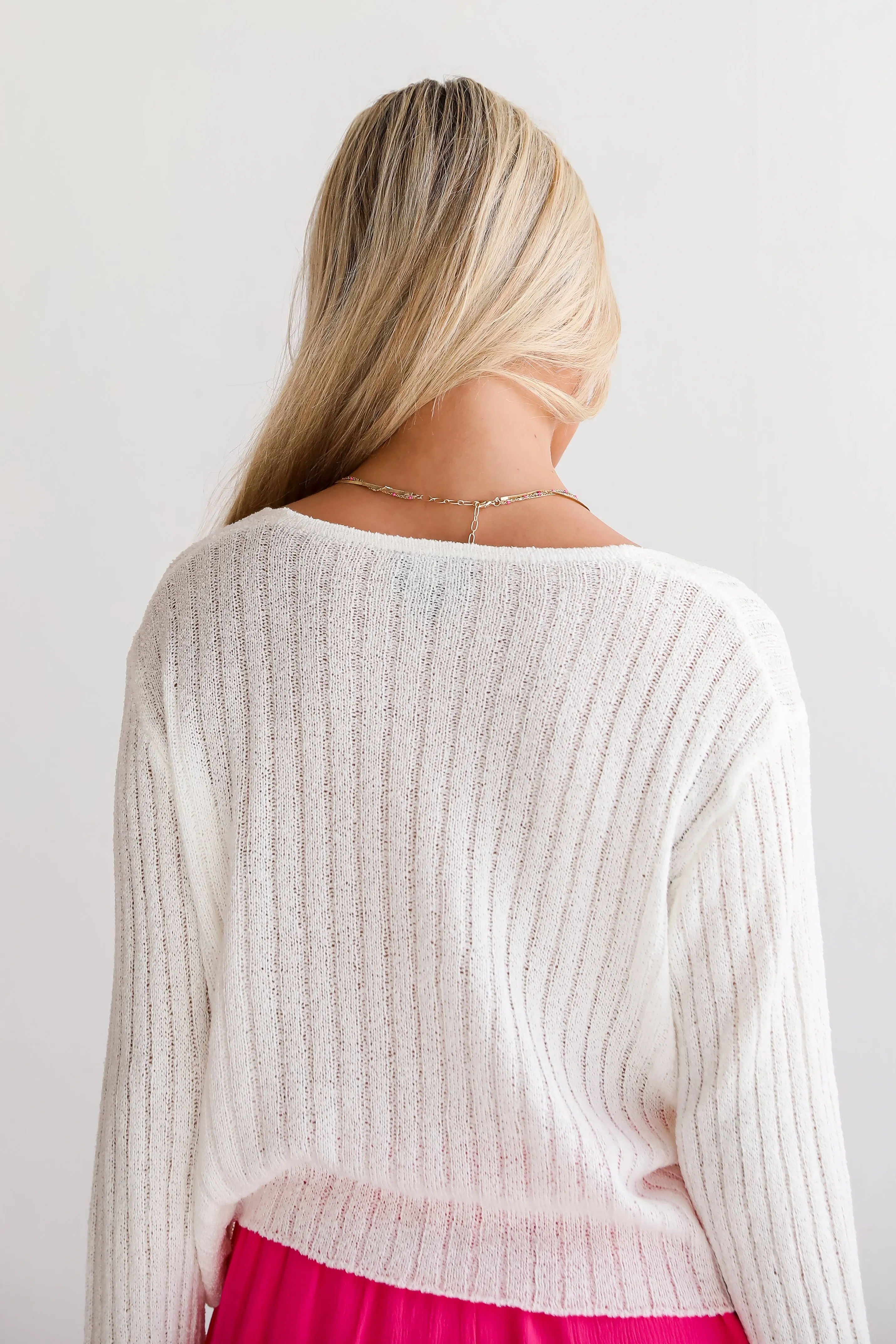 FINAL SALE - Layered Mood Knit Cardigan