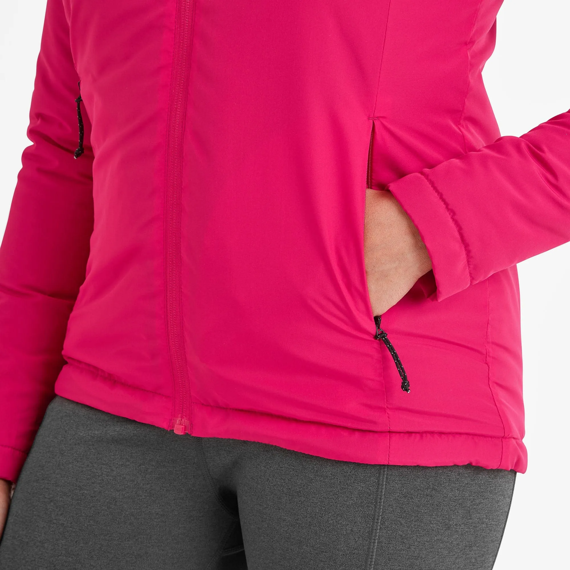 Flintham Womens Insulated Jacket - Magenta Pink