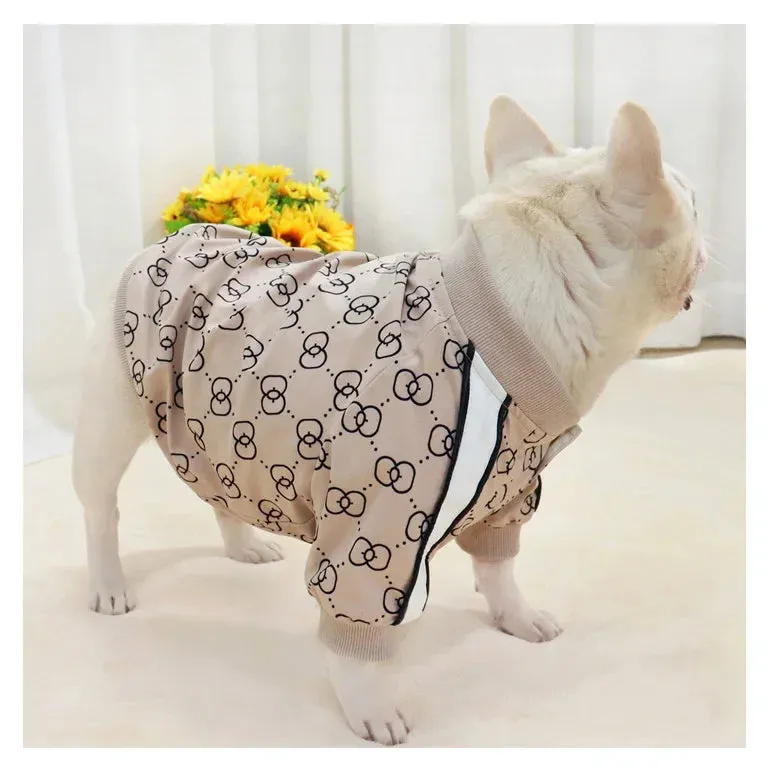 Frenchie Jacket Fall Winter Pet Clothes