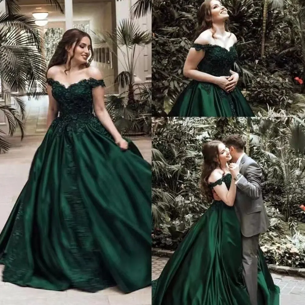 Funki Buys | Dresses | Women's Elegant Long Satin Ball Gown