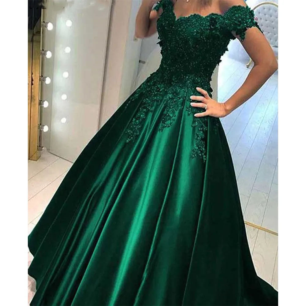 Funki Buys | Dresses | Women's Elegant Long Satin Ball Gown