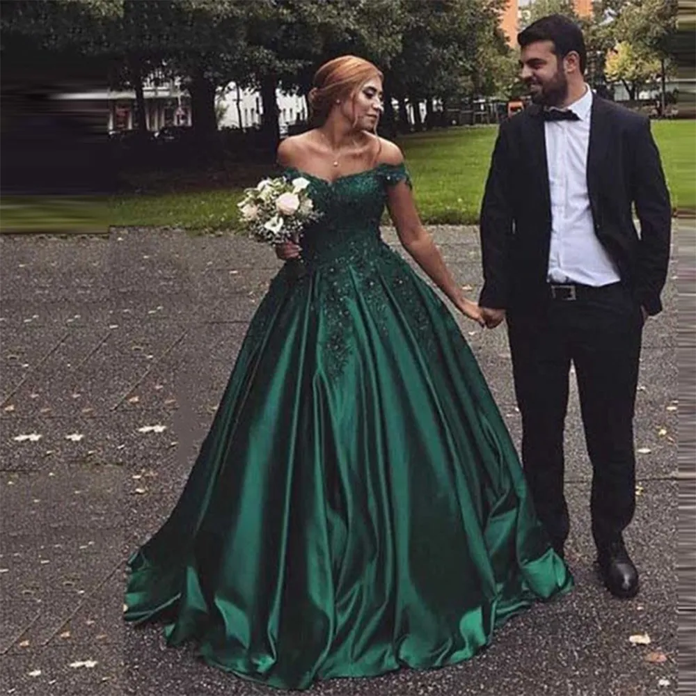 Funki Buys | Dresses | Women's Elegant Long Satin Ball Gown