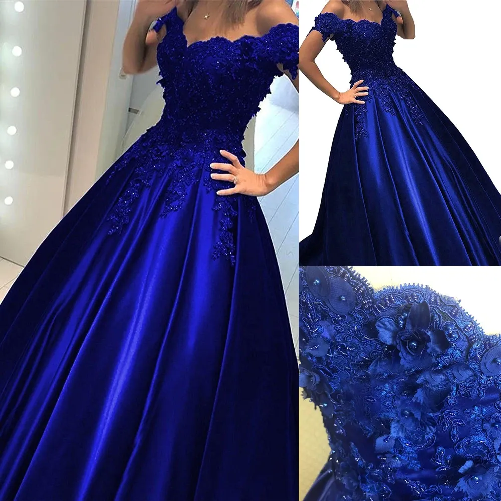 Funki Buys | Dresses | Women's Elegant Long Satin Ball Gown