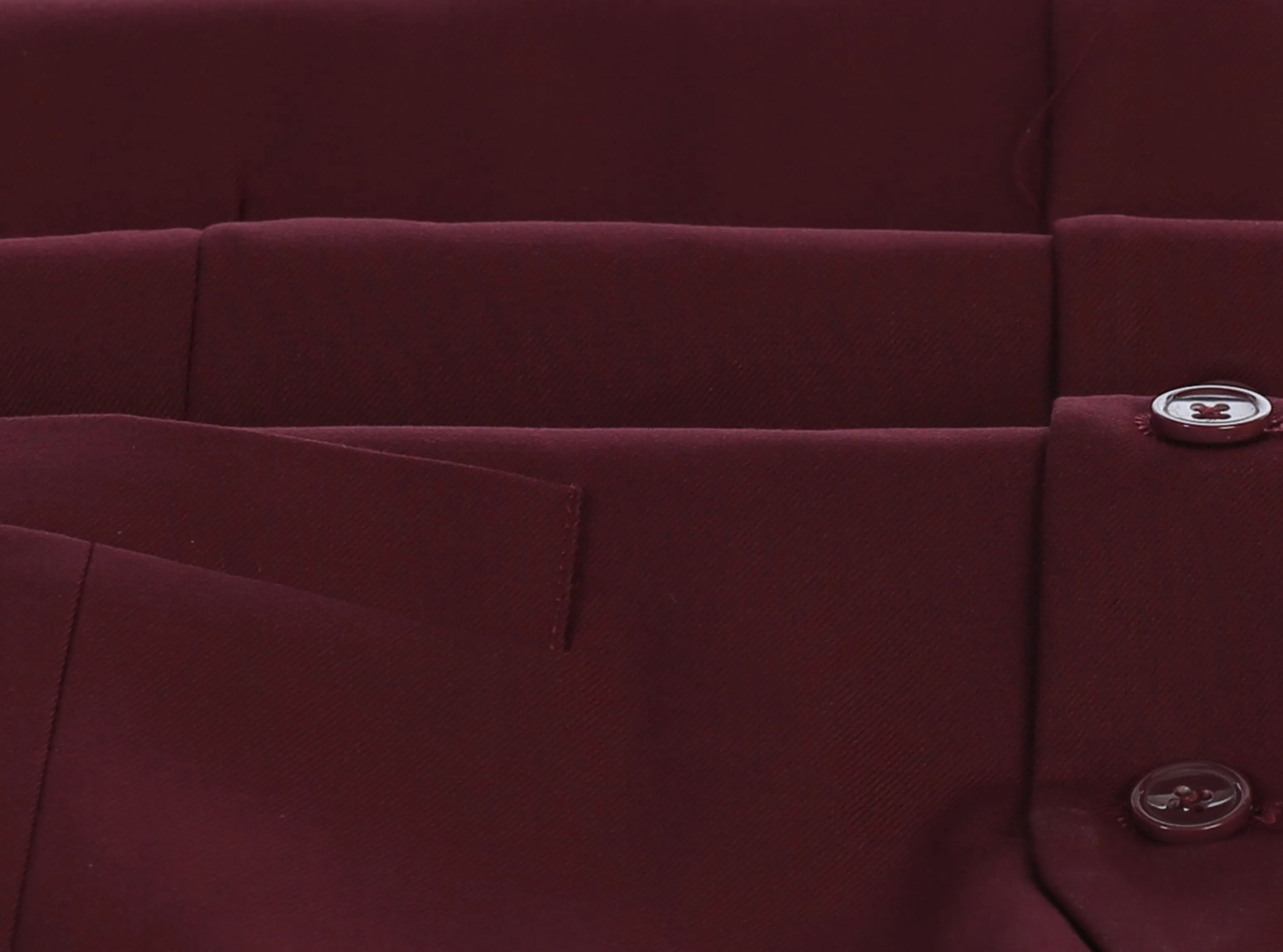 Gioberti Men's Burgundy Formal Suit Vest
