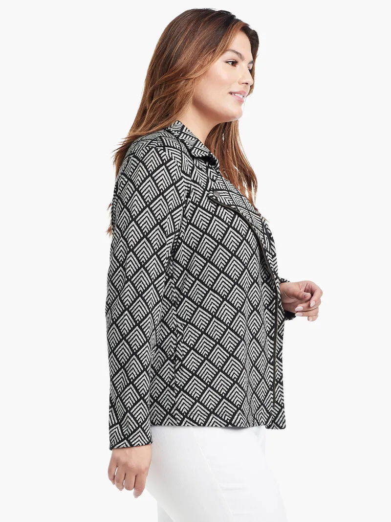 Intersect Jacket in Black Multi