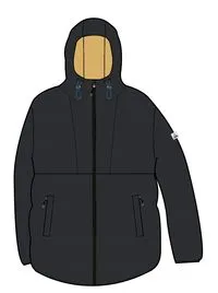 Kai Recycled Insulated Jacket - Black