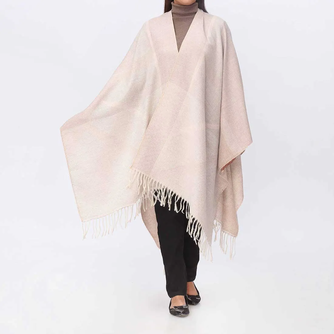 Khaki Cape Shawl PW3890