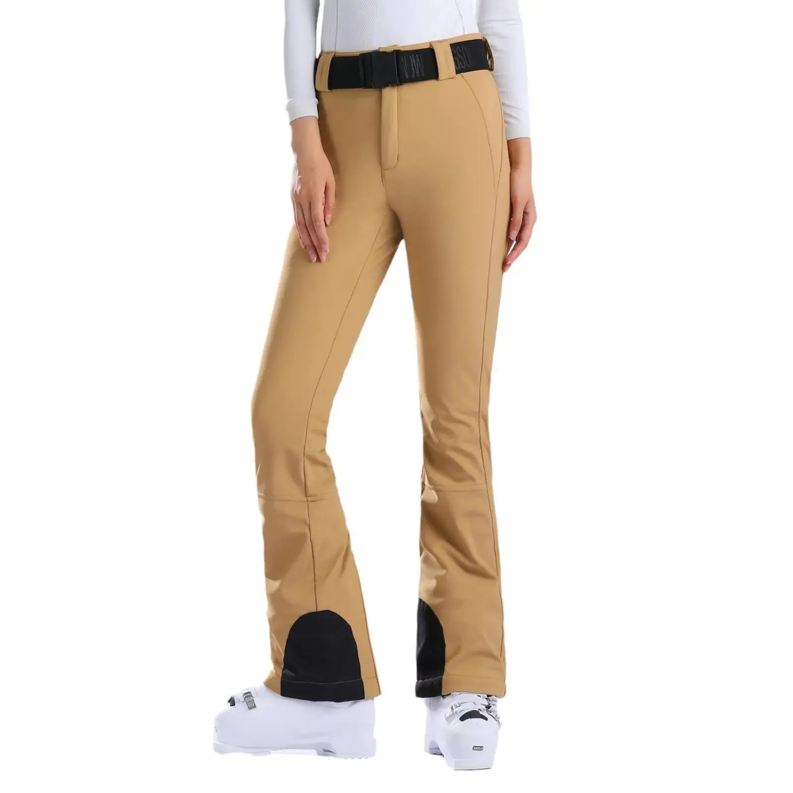 Ladies Slim Fit Ski Pants Thick Outdoor Snow Pants