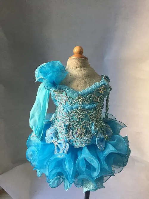 Little Baby/Toddler/Infant Illusion Nations Cupcake Pageant Dress