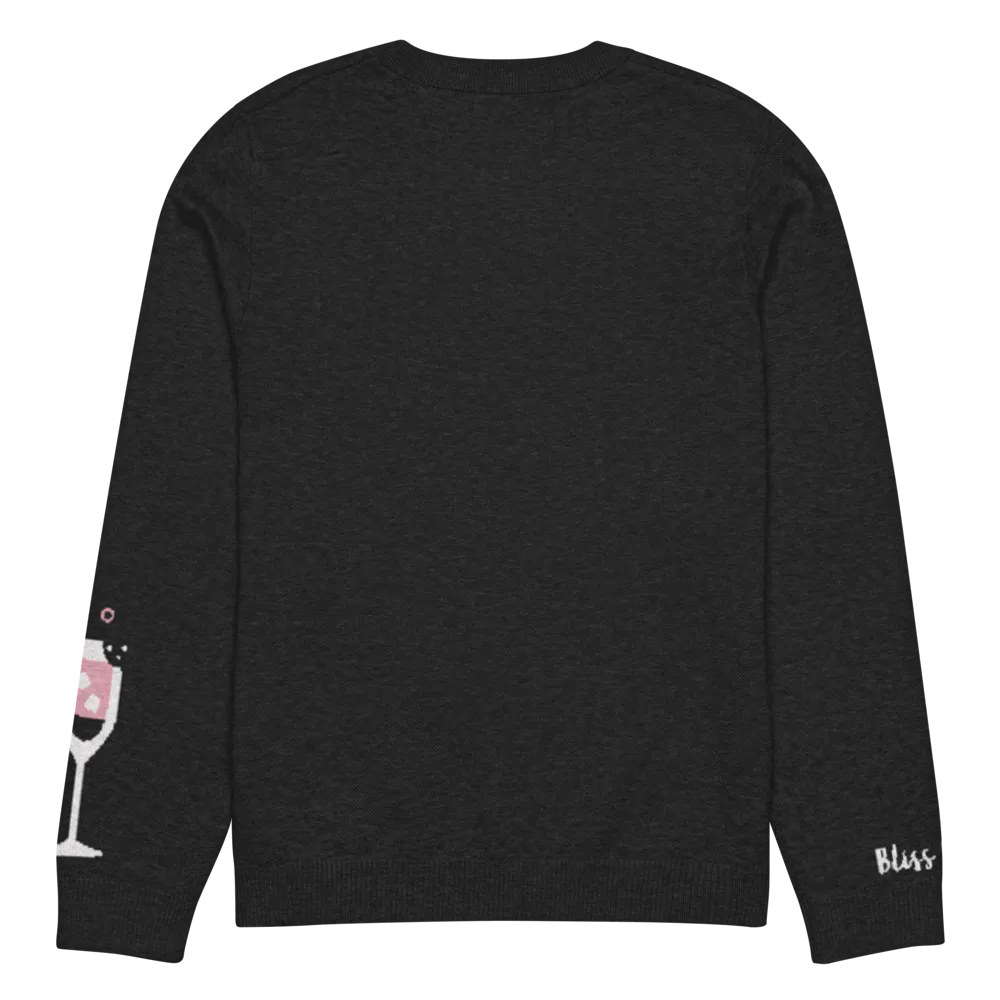 Mimosa Please Personalized Knit Sweater