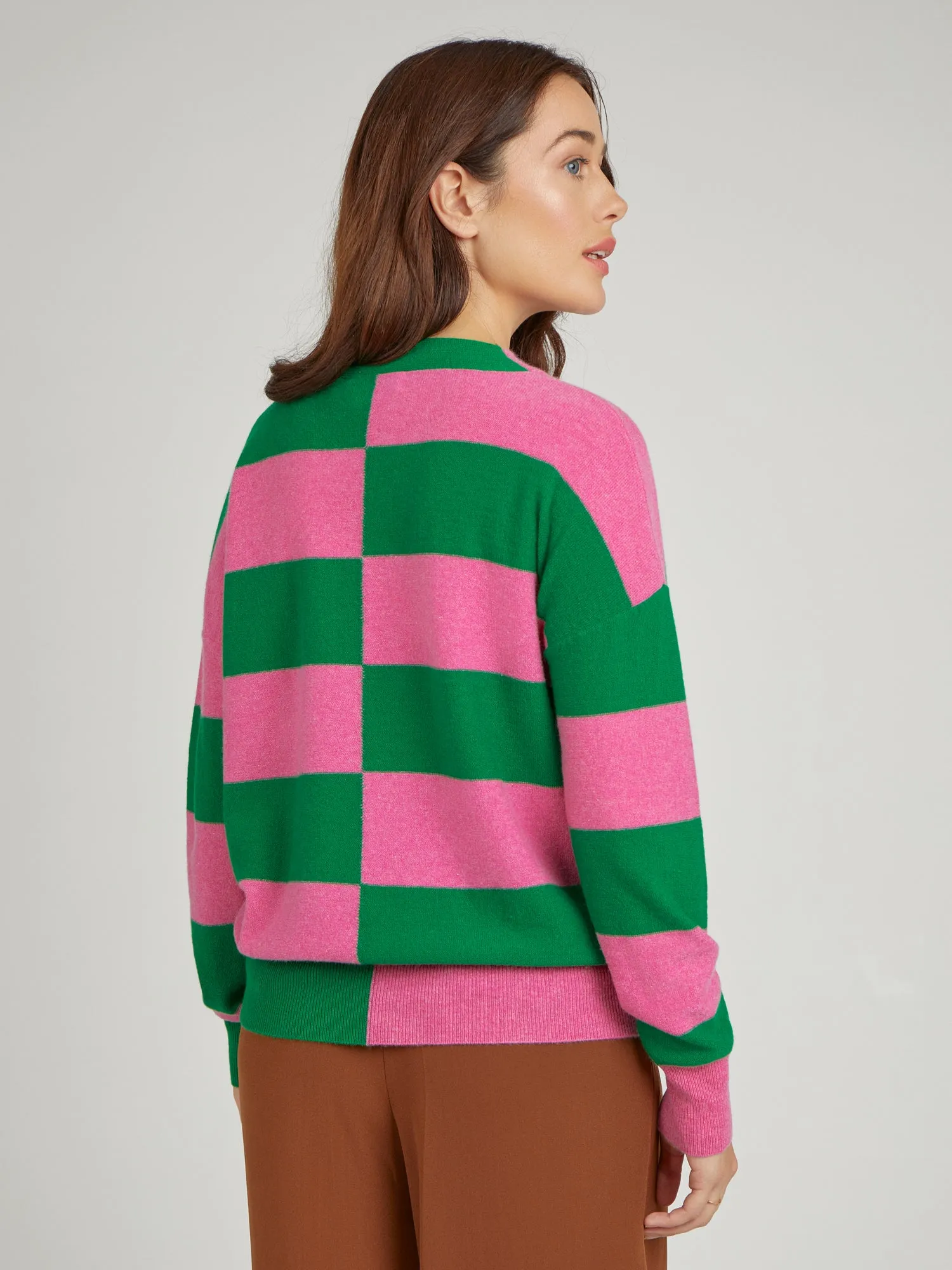 Murphy Sweet-Pea Pink Cashmere Jumper