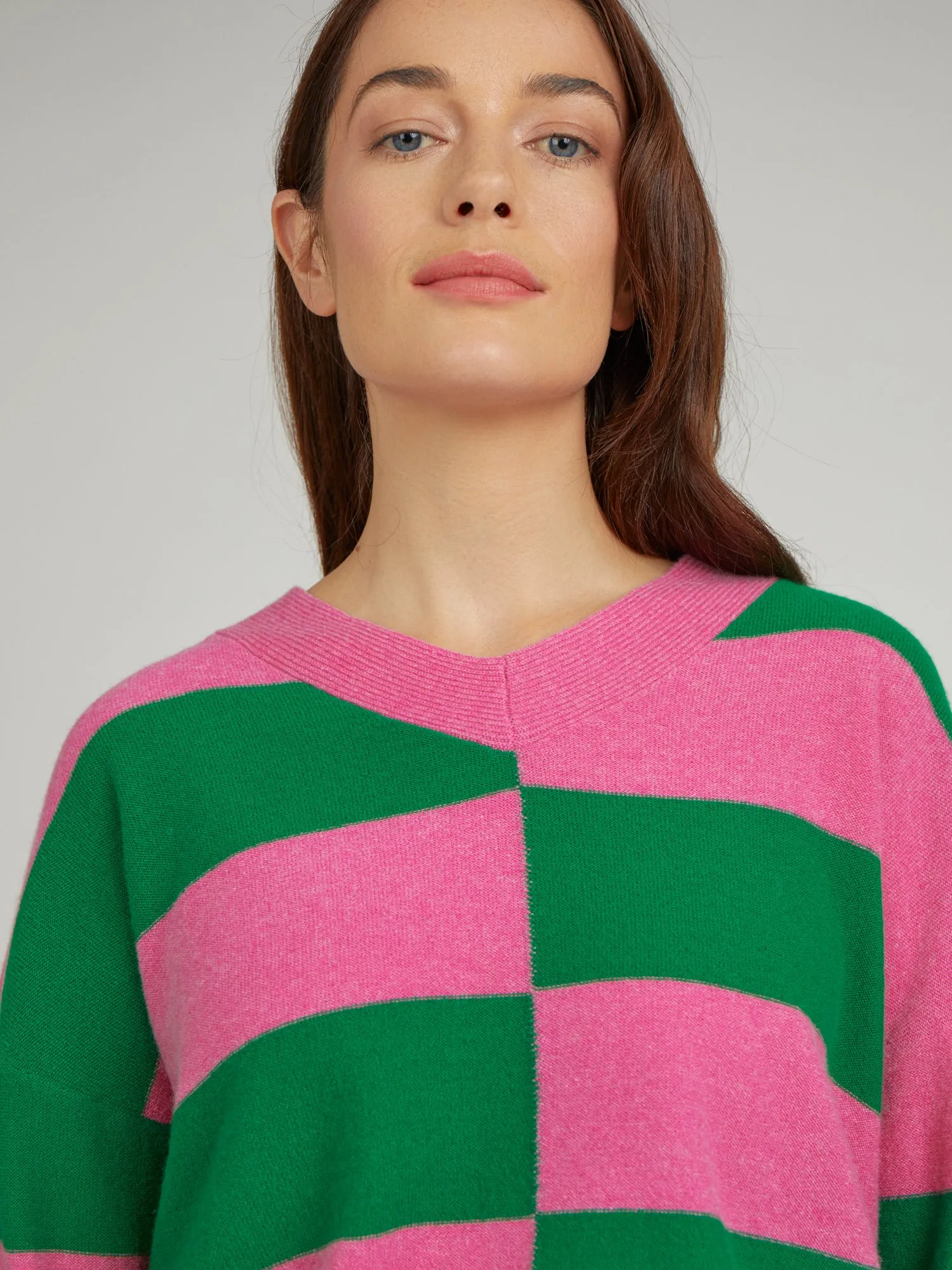 Murphy Sweet-Pea Pink Cashmere Jumper