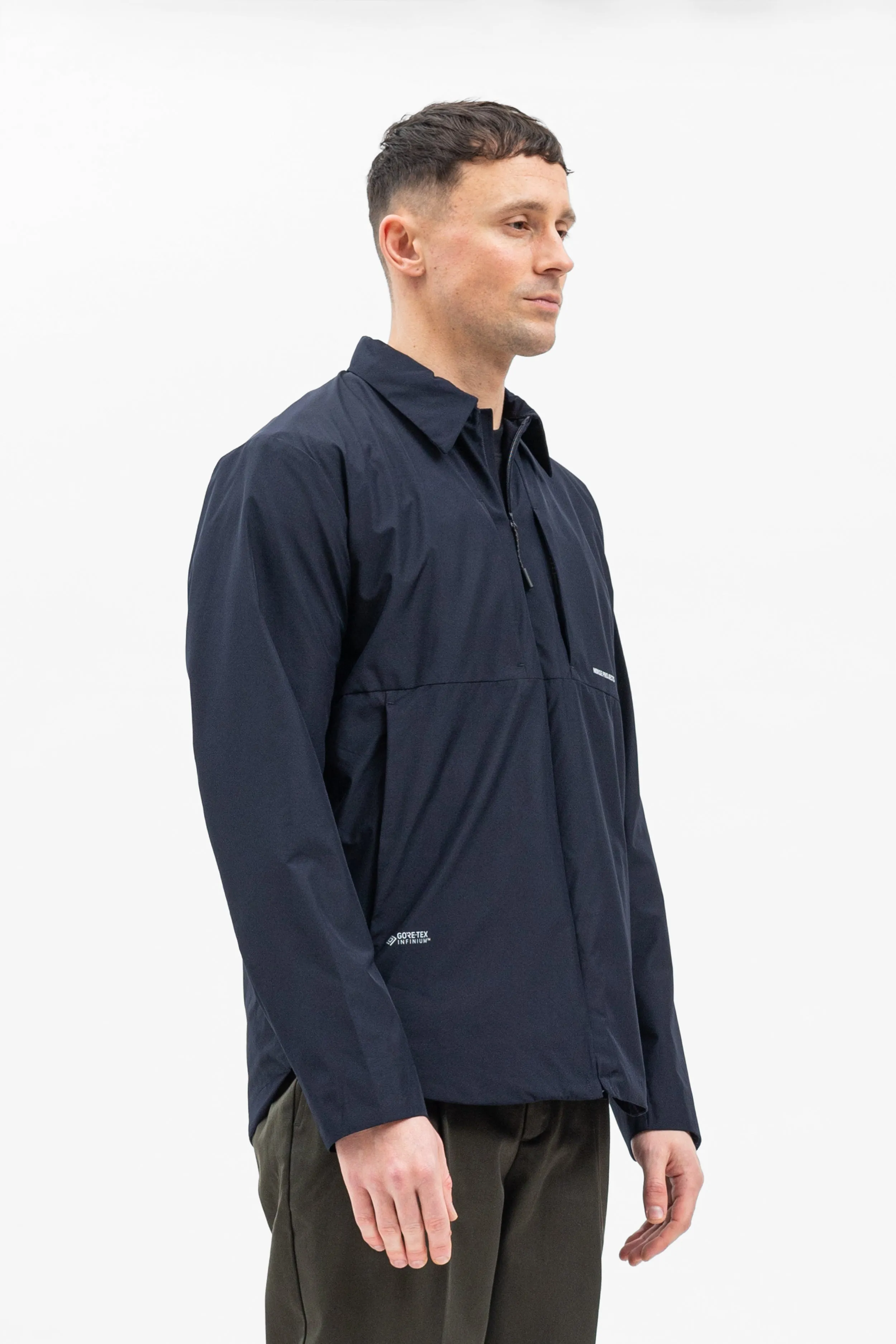 Norse Projects Jens Gore-Tex Infinium Insulated Shirt Jkt - Navy