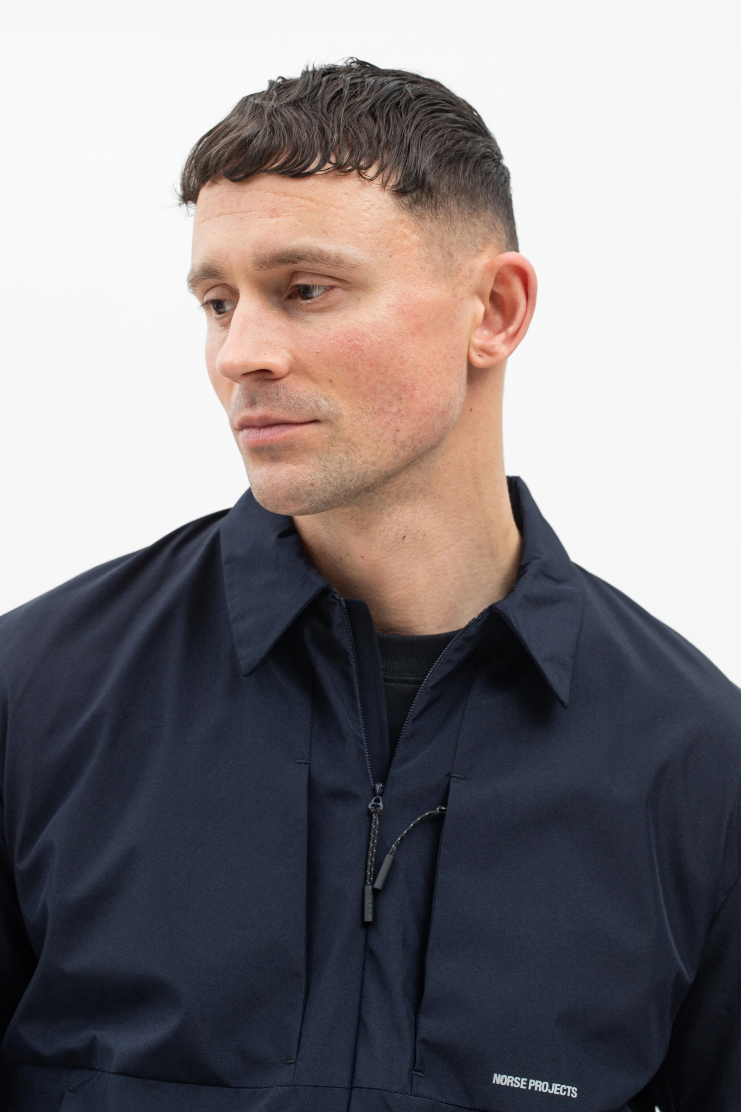 Norse Projects Jens Gore-Tex Infinium Insulated Shirt Jkt - Navy