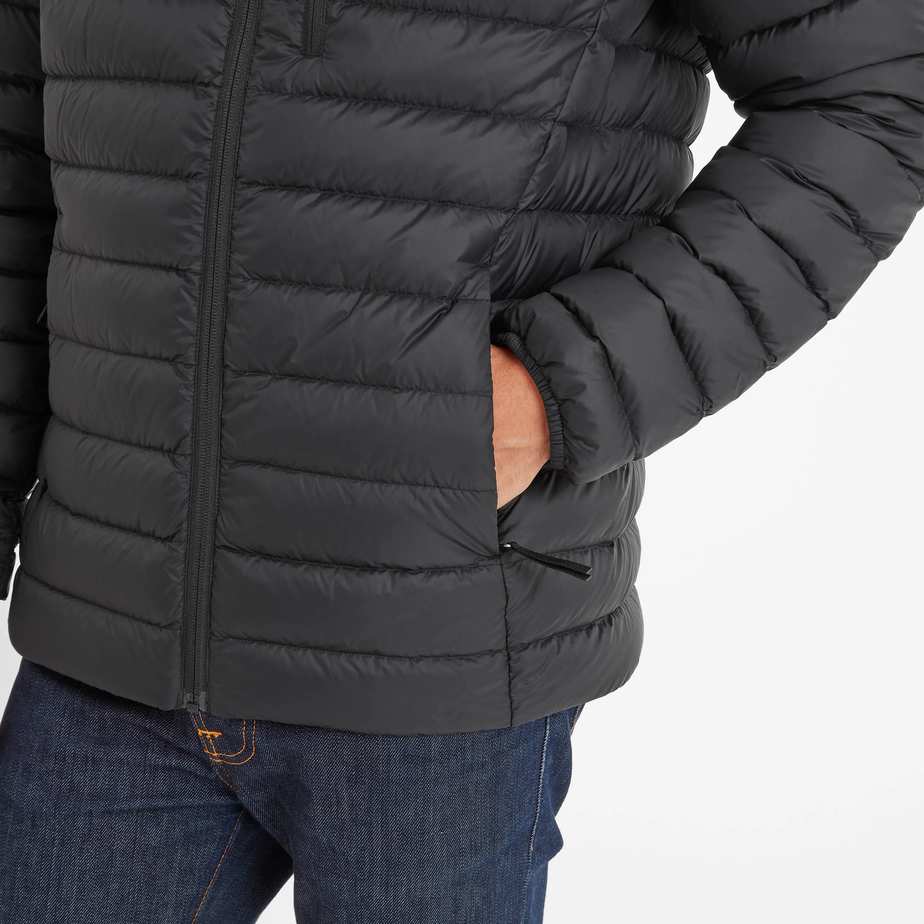 North RDS Mens Hooded Jacket - Black