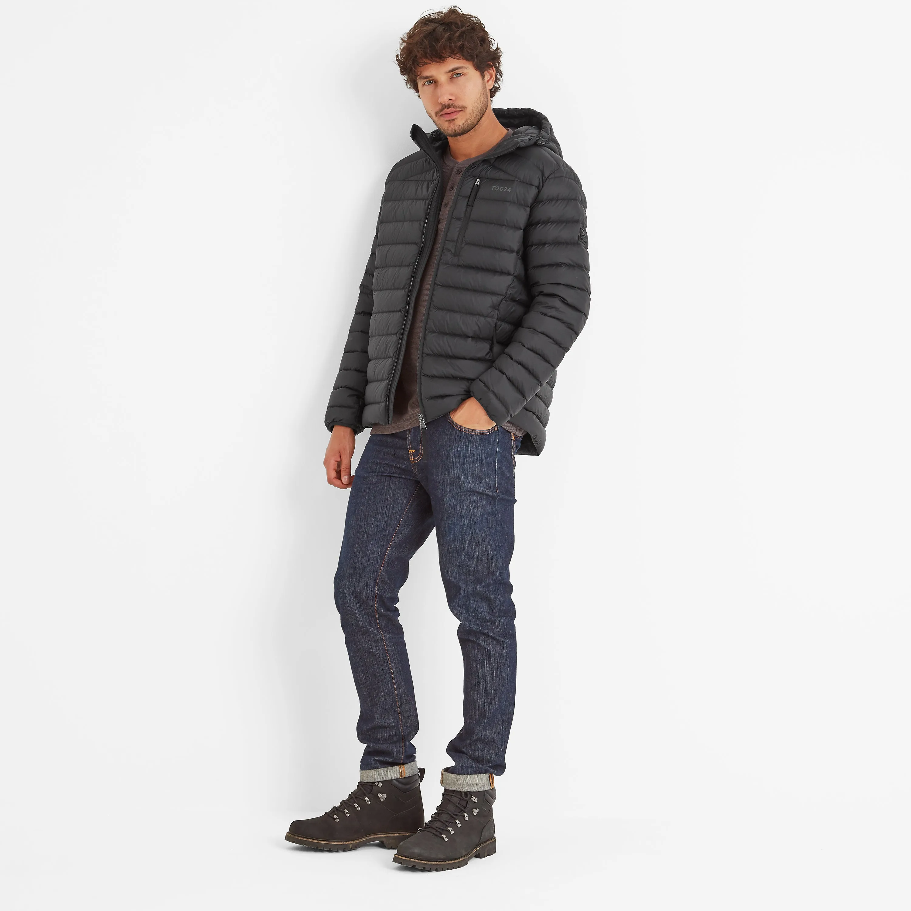 North RDS Mens Hooded Jacket - Black