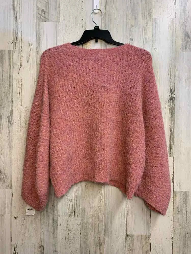 NWT ON 34TH PLUS SIZES Size 1X Pink SWEATER Sweater