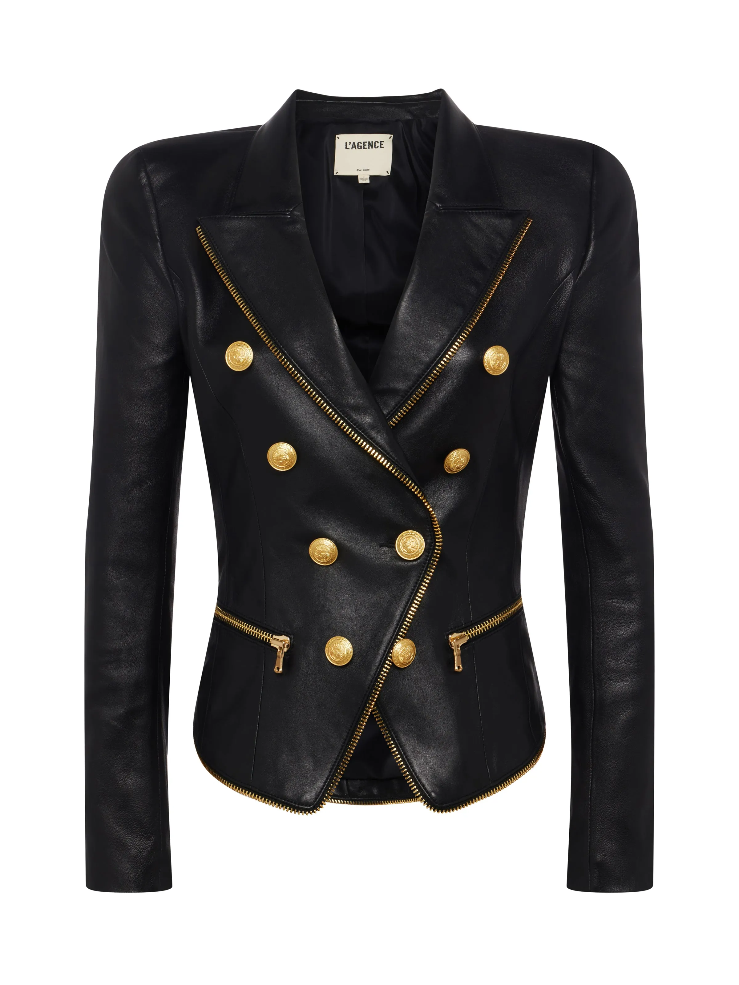 Ottilie Leather Blazer