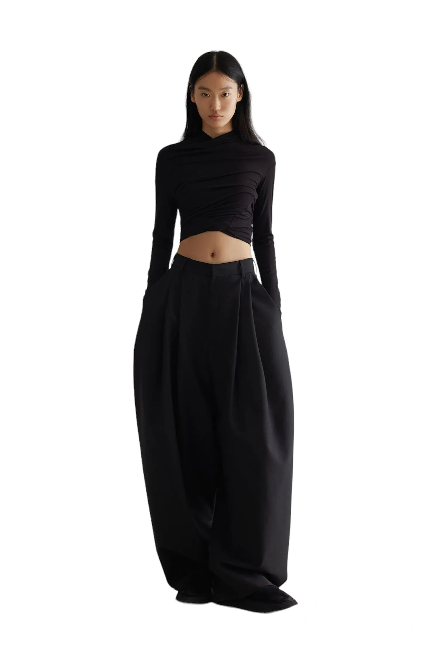 Oversize Borrowed Seam Trousers