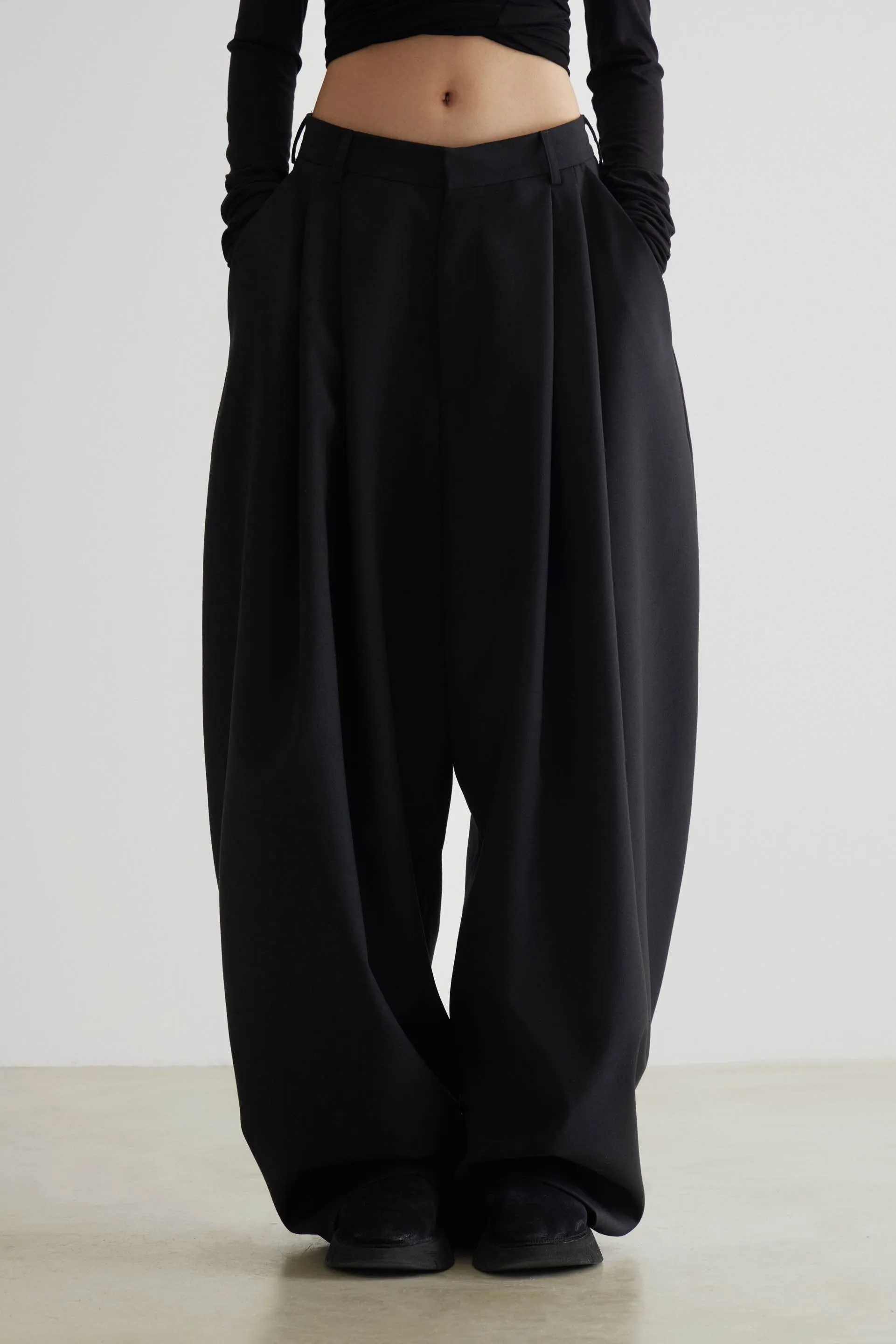 Oversize Borrowed Seam Trousers