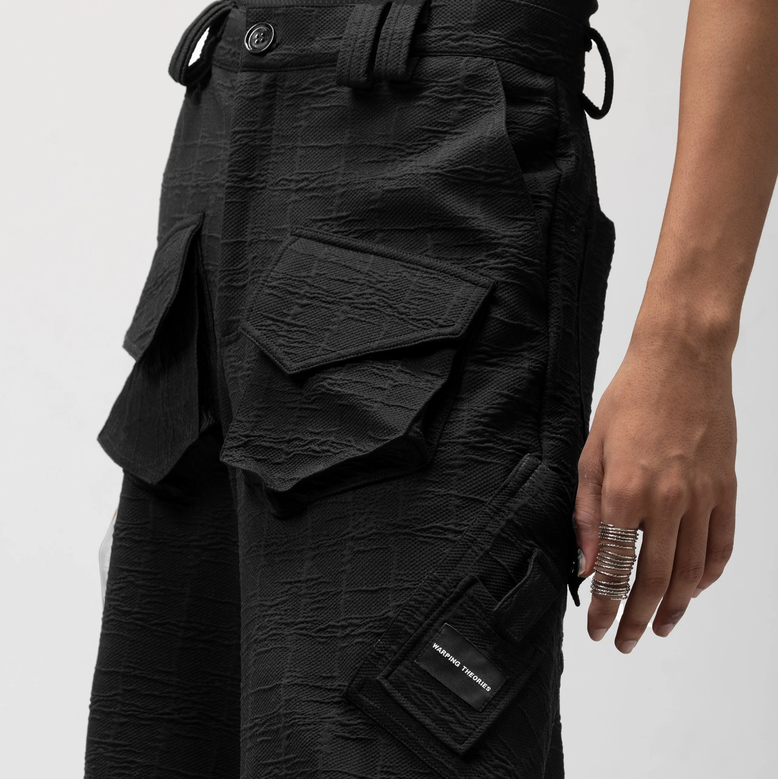 PARACHUTE PANTS TYPE -2/ TEXTURED