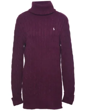 Ralph Lauren Turtleneck Jumper - L