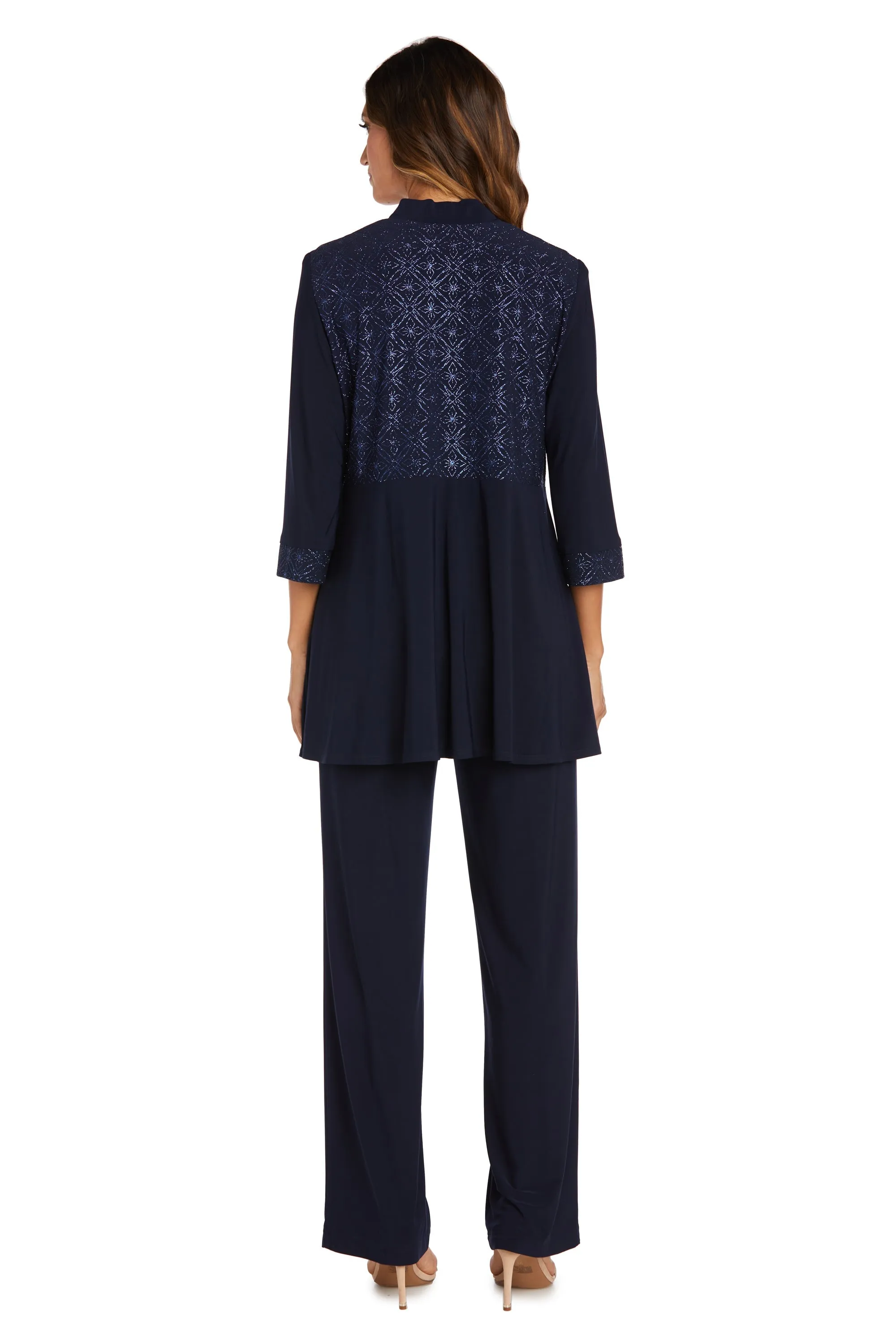 R&M Richards Women's Two-Piece Pant Suit