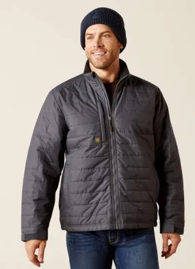 Rebar Cordura Ripstop Lightweight Insulated Jacket in Grey by Ariat