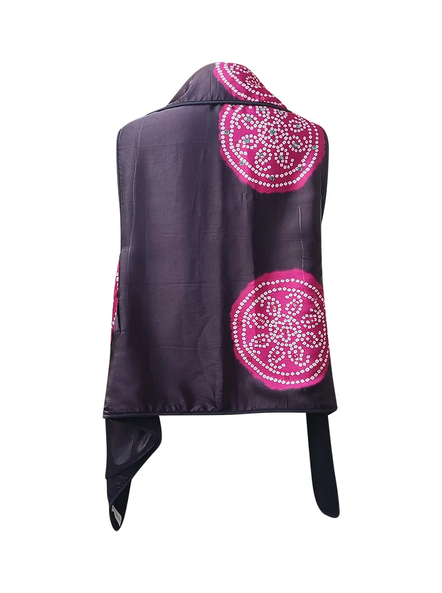 ReSaree felt cape meera