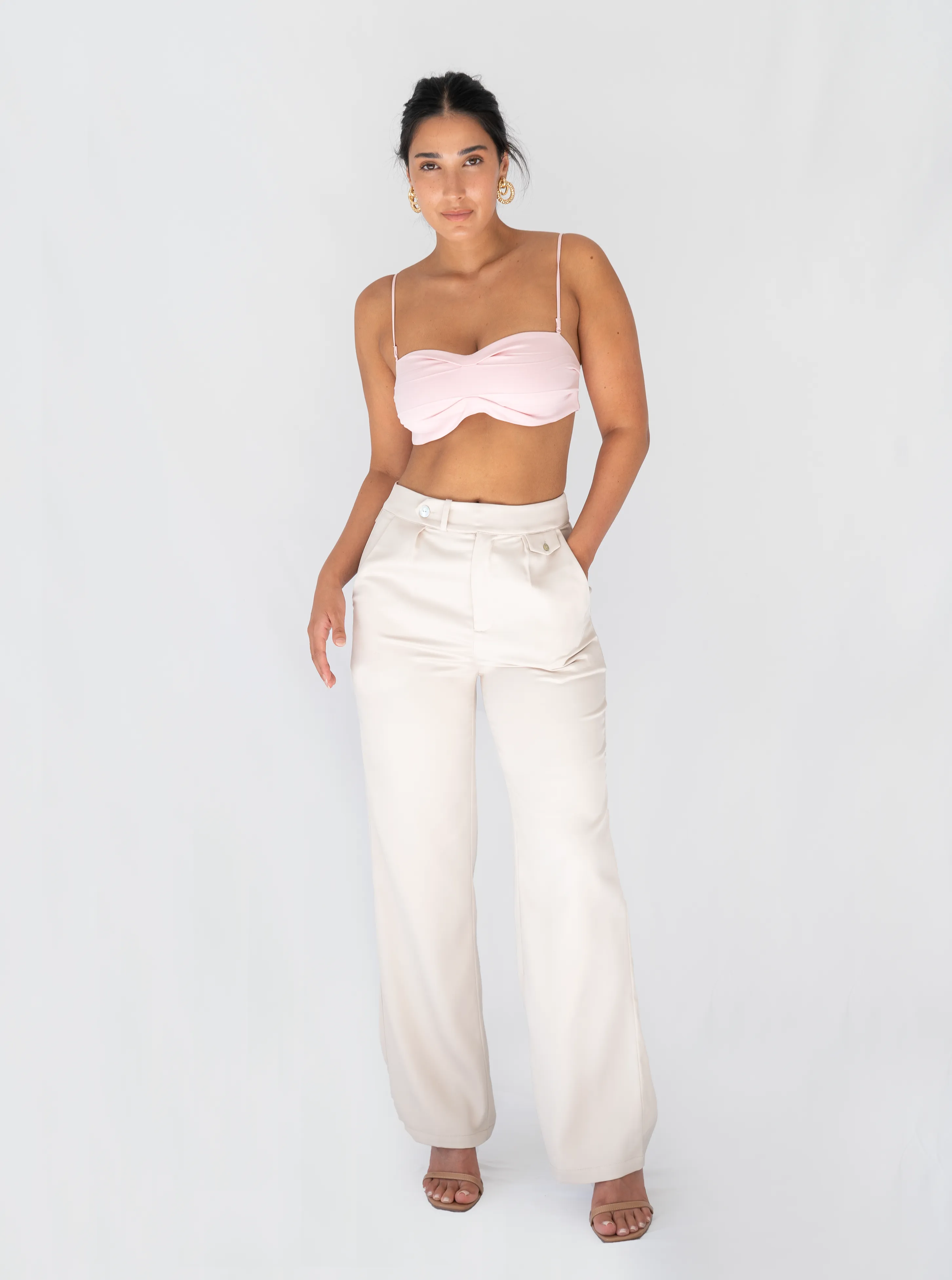 Seashell Pants - Beige