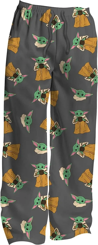 Star Wars The Mandalorian Baby Yoda Soup Lounge Pants