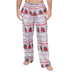 Star Wars Yoda Logo Christmas Grey Lounge Pants