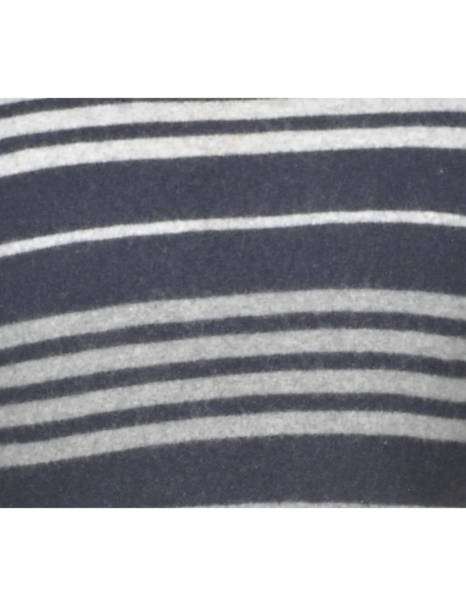 Striped Navy Jumper - M