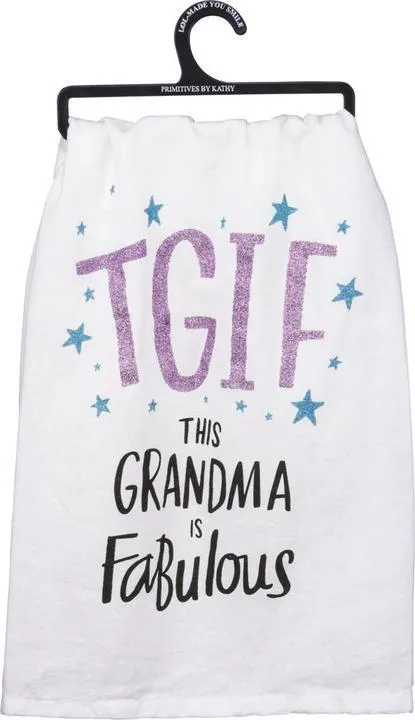 TGIF Tea Towel