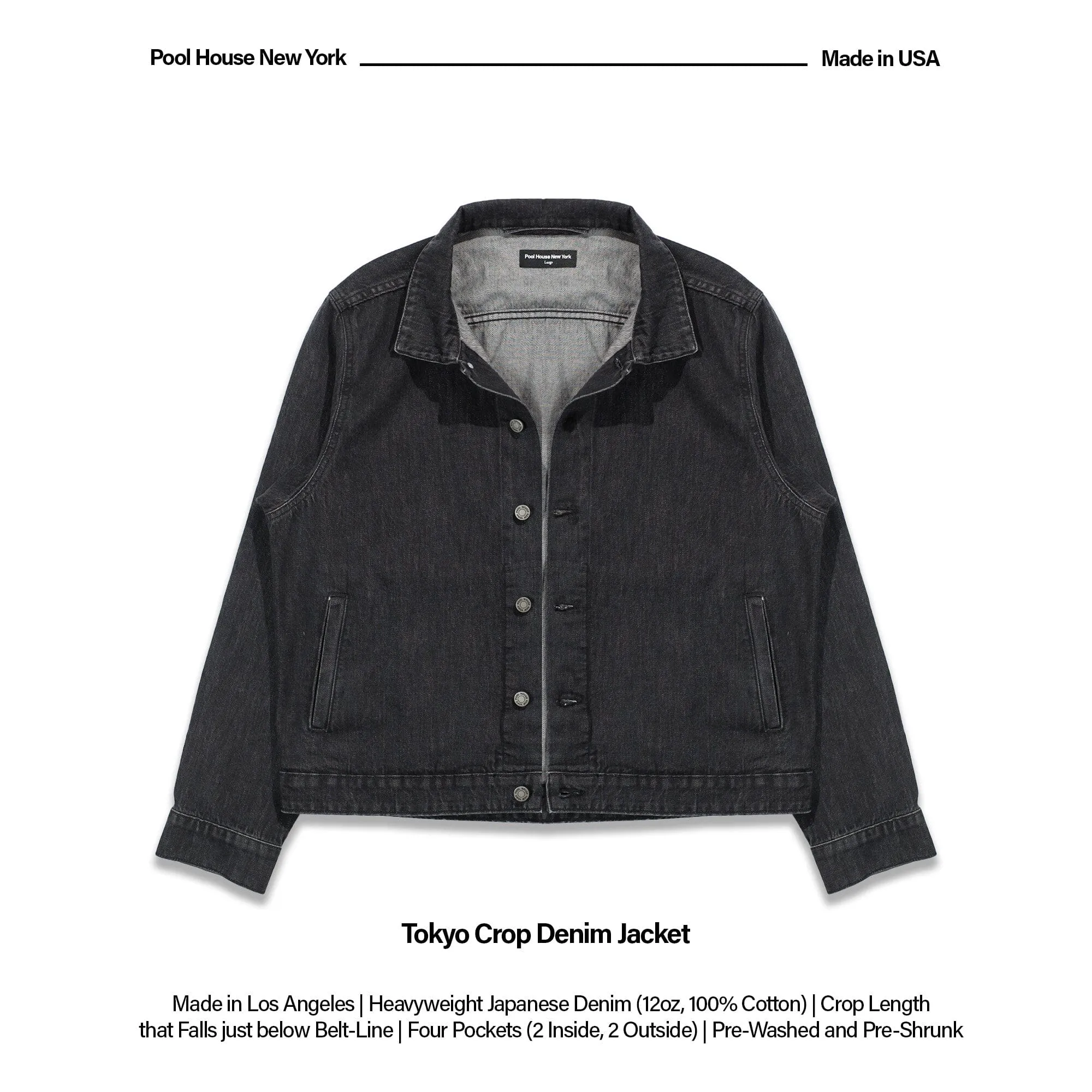 The Tokyo Crop Denim Jacket