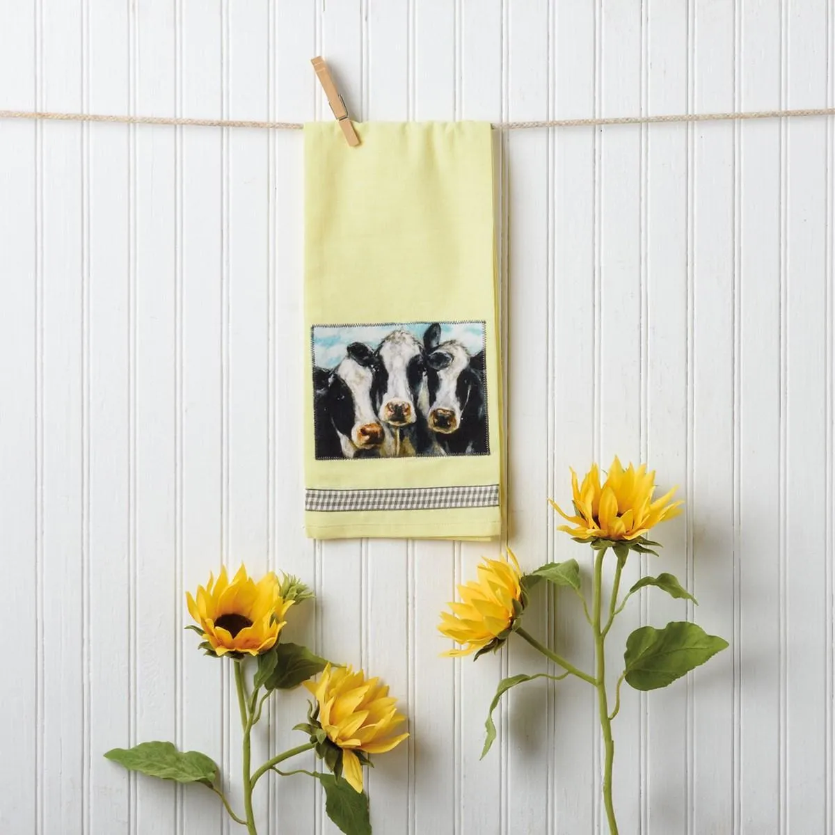 Three Cows Farm Tea Towel